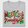 Medical Assistant Christmas DTF Transfer