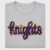 Knights Mascot Glitter DTF Transfer