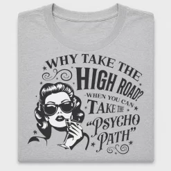 Retro Psycho Path Sarcasm DTF Transfer