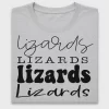 Lizards Typography DTF Transfer
