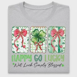 Coquette Bow Shamrock DTF Transfer