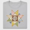 Vintage Quilted Star DTF Transfer
