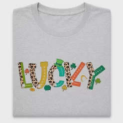 Lucky Leopard St Patrick's Day DTF Transfer