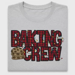 Baking Crew Buffalo Plaid DTF Transfer