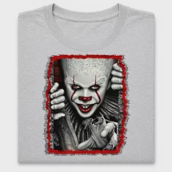 Scary Clown Horror DTF Transfer