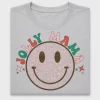 Retro Smiley Face Leopard DTF Transfer