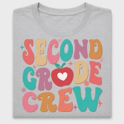 Retro Second Grade Crew DTF Transfer