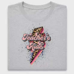 Retro Leopard Teacher's Aide DTF Transfer