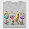 Easter Wine Glasses DTF Transfer