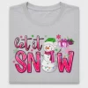 Let It Snow Christmas DTF Transfer