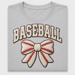 Baseball Bow DTF Transfer