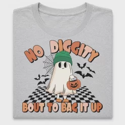 No Diggity Ghost Halloween DTF Transfer