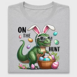 Retro Dinosaur Bunny Easter DTF Transfer