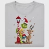 Retro Christmas Grinch Reindeer DTF Transfer