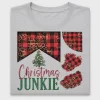 Christmas Junkie DTF Transfer