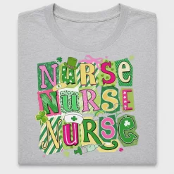 Nurse St Patrick's Day DTF Transfer