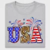 Fourth of July USA Leopard DTF Transfer