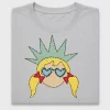 Liberty Girl Star Crown DTF Transfer