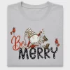 Be Merry Santa Gnome DTF Transfer
