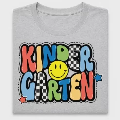 Kindly Kindergarten Checkered DTF Transfer