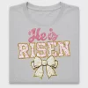 He Is Risen Floral DTF Transfer