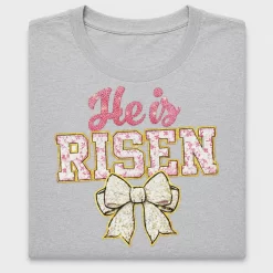 He Is Risen Floral DTF Transfer
