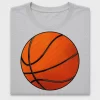 Hand Drawn Basketball DTF Transfer