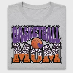Basketball Mom Leopard DTF Transfer