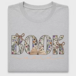 Boho Book Lover Wildflower DTF Transfer