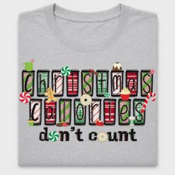 Christmas Calories Don't Count DTF Transfer