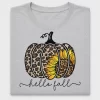 Leopard Sunflower Pumpkin DTF Transfer