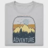 Vintage Adventure Mountain DTF Transfer