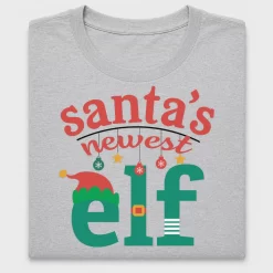 Santa's Newest Elf DTF Transfer