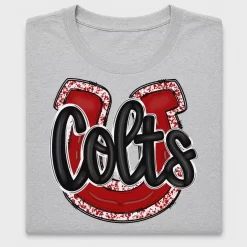 Graffiti Colts Lettering DTF Transfer