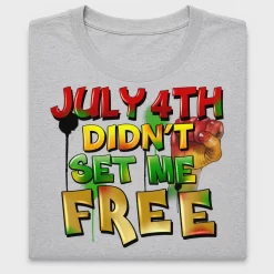 Juneteenth Freedom DTF Transfer Design