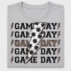 Retro Soccer Game Day DTF Transfer