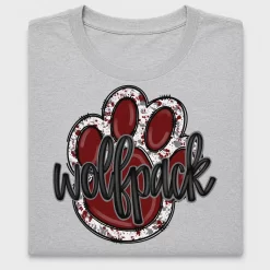 Woodpuck Paw Print DTF Transfer