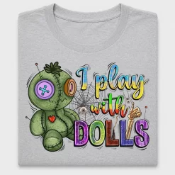 Voodoo Doll Play With Dolls DTF Transfer
