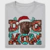 Dog Mom Christmas Leopard DTF Transfer