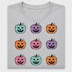 Colorful Jack-o-Lantern DTF Transfer Bundle