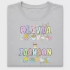 Easter Kids Name DTF Transfer