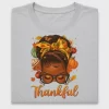 Thankful Afro Girl Fall DTF Transfer