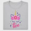 Unicorn Five Birthday DTF Transfer