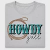 Western Howdy Y'all DTF Transfer