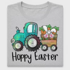 Easter Tractor Bunny DTF Transfer