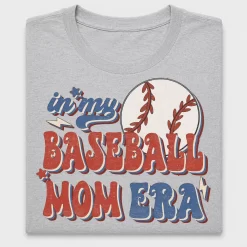 Retro Baseball Mom Bra DTF Transfer