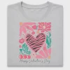 Valentine Heart Boho Floral DTF Transfer