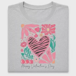 Valentine Heart Boho Floral DTF Transfer