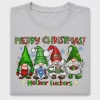 Merry Christmas Gnomes DTF Transfer