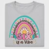 Groovy Six Is A Vibe DTF Transfer